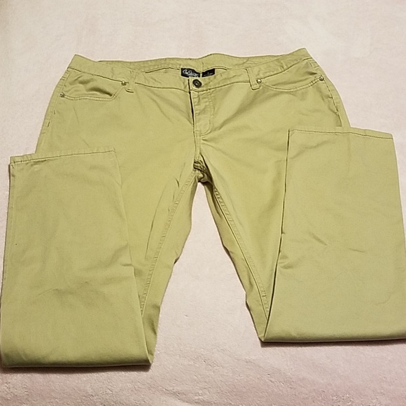 Khaki pants with gems - Picture 1 of 8